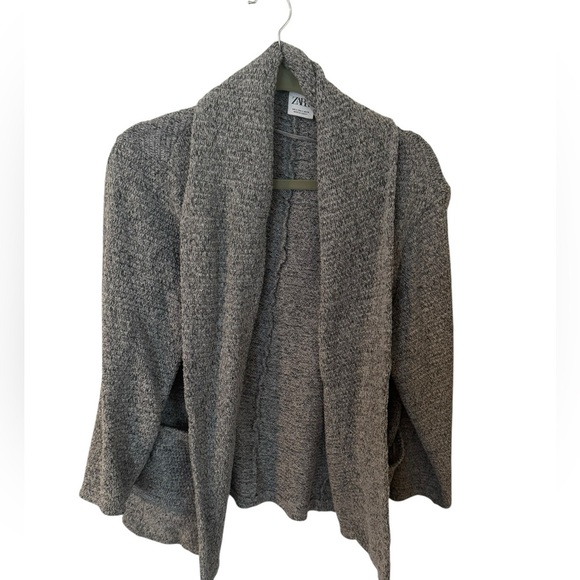 NWOT Zara Gray Cardigan, Size Small - Picture 1 of 4